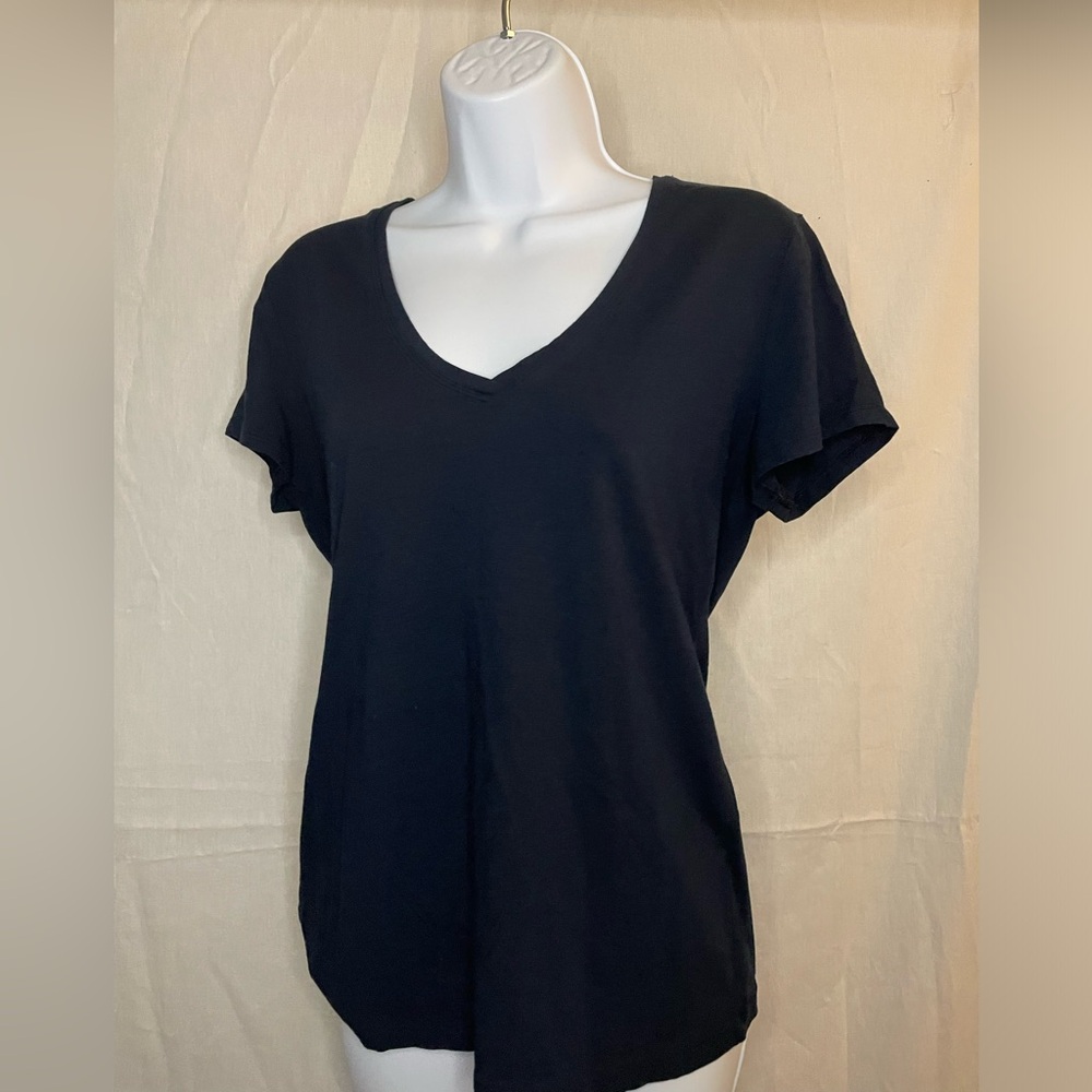 Banana Republic Navy Blue Short-sleeved Tshirt Women’s S